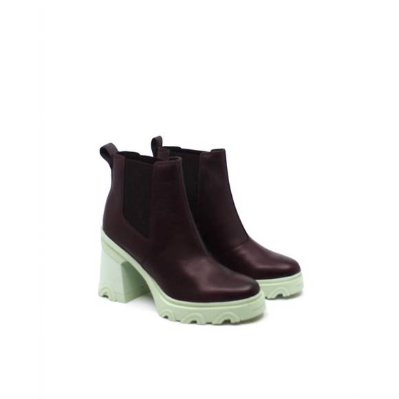 SOREL Shoes - NEW SOREL brex heel chelsea bootie in cinder/sea sprite